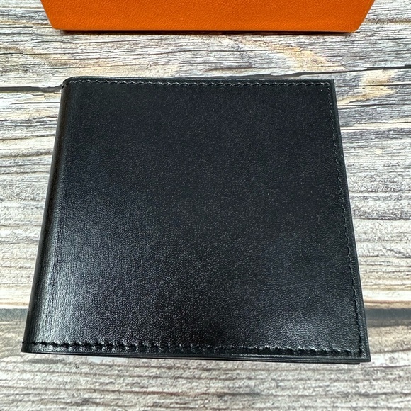 Hermès Solid Leather Double Sided Pocket Mirror with box - Picture 10 of 10